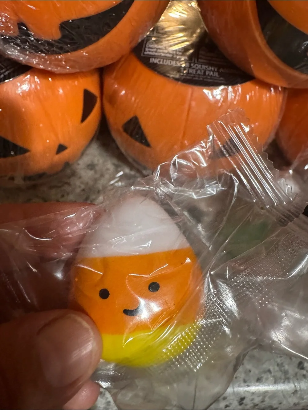 Squishmallows Orange Jack-O'-Lantern Treat Buckets